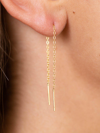 gold earring
