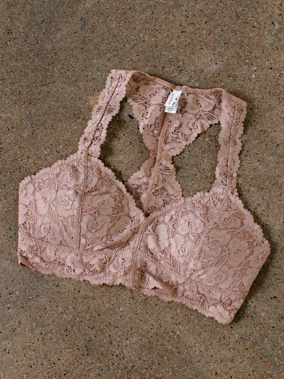mocha bralette