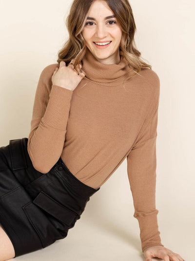 burnt orange sweater