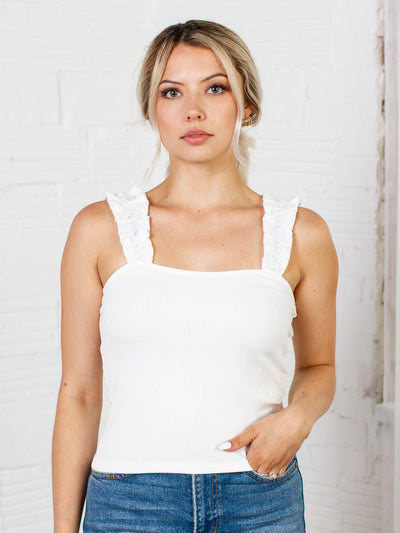 crochet strap tank
