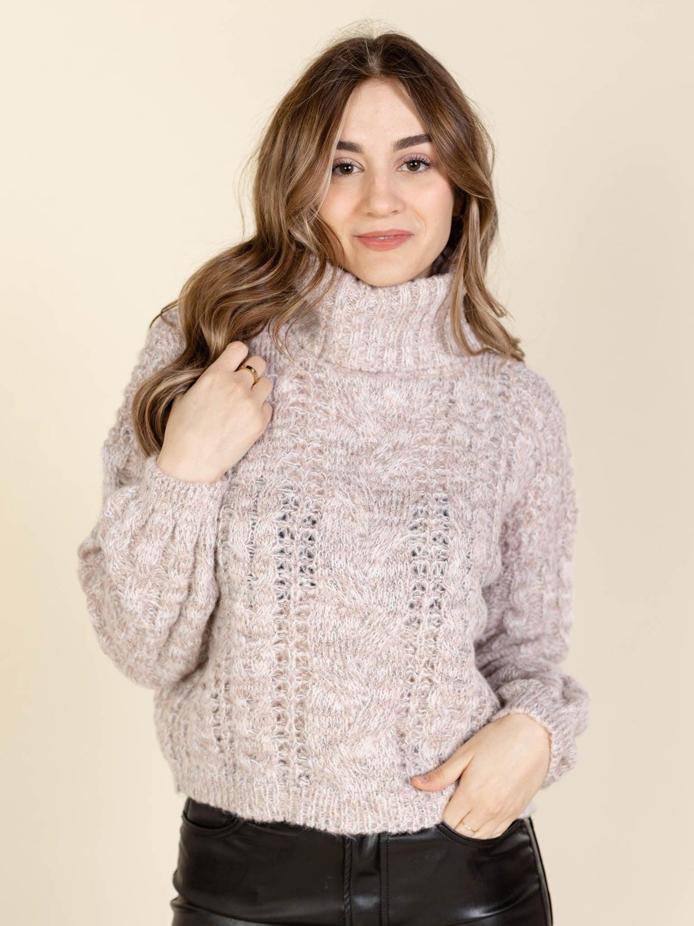 slouchy sweater