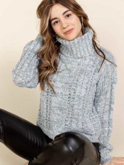 grey sweater