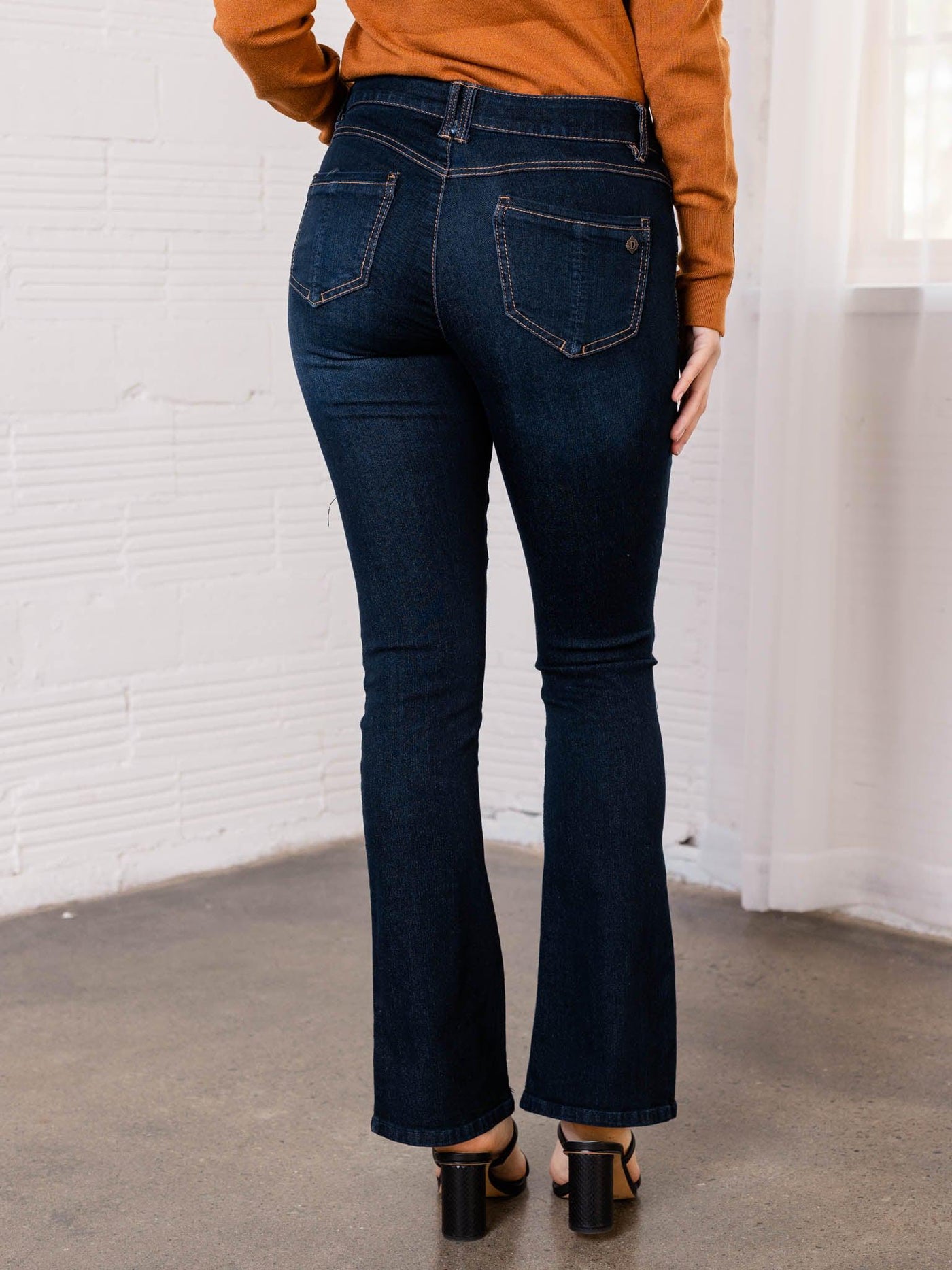 dark rinse democracy denim