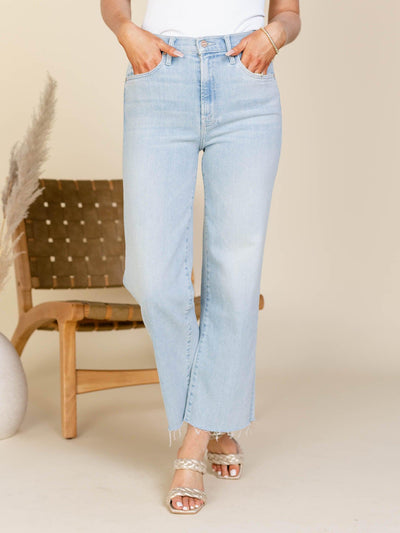 light wash denim