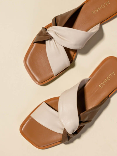 two tone sandal