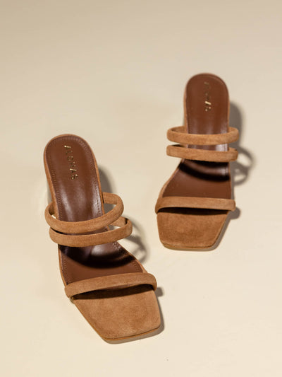 suede small heel