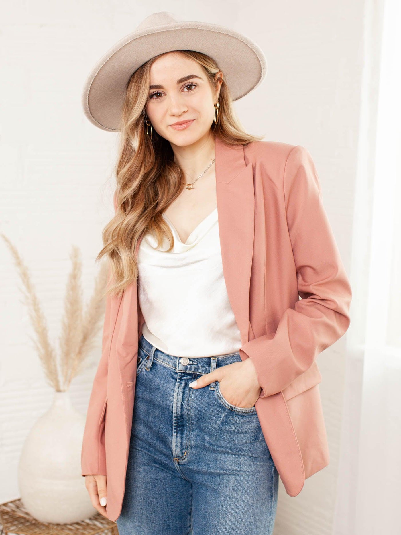 single breasted blazer