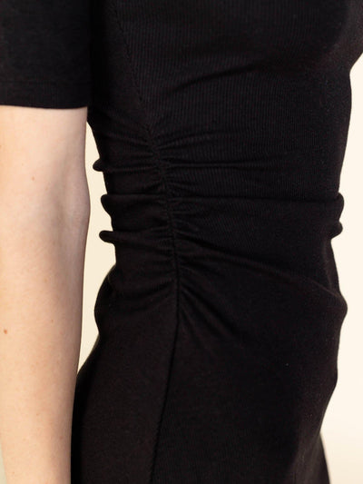 Michael Stars Mona Ruched Side Dress