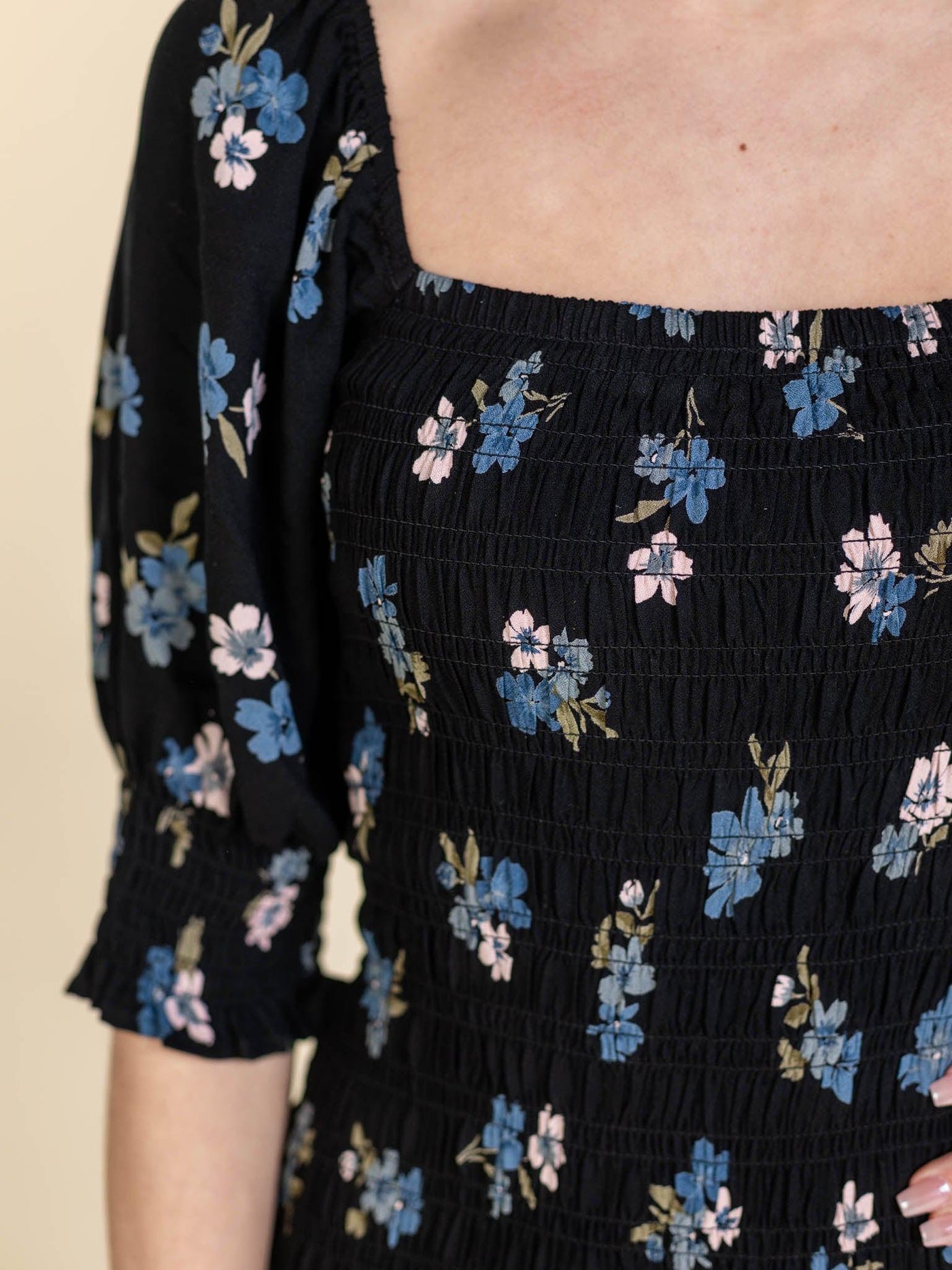 smocked dress