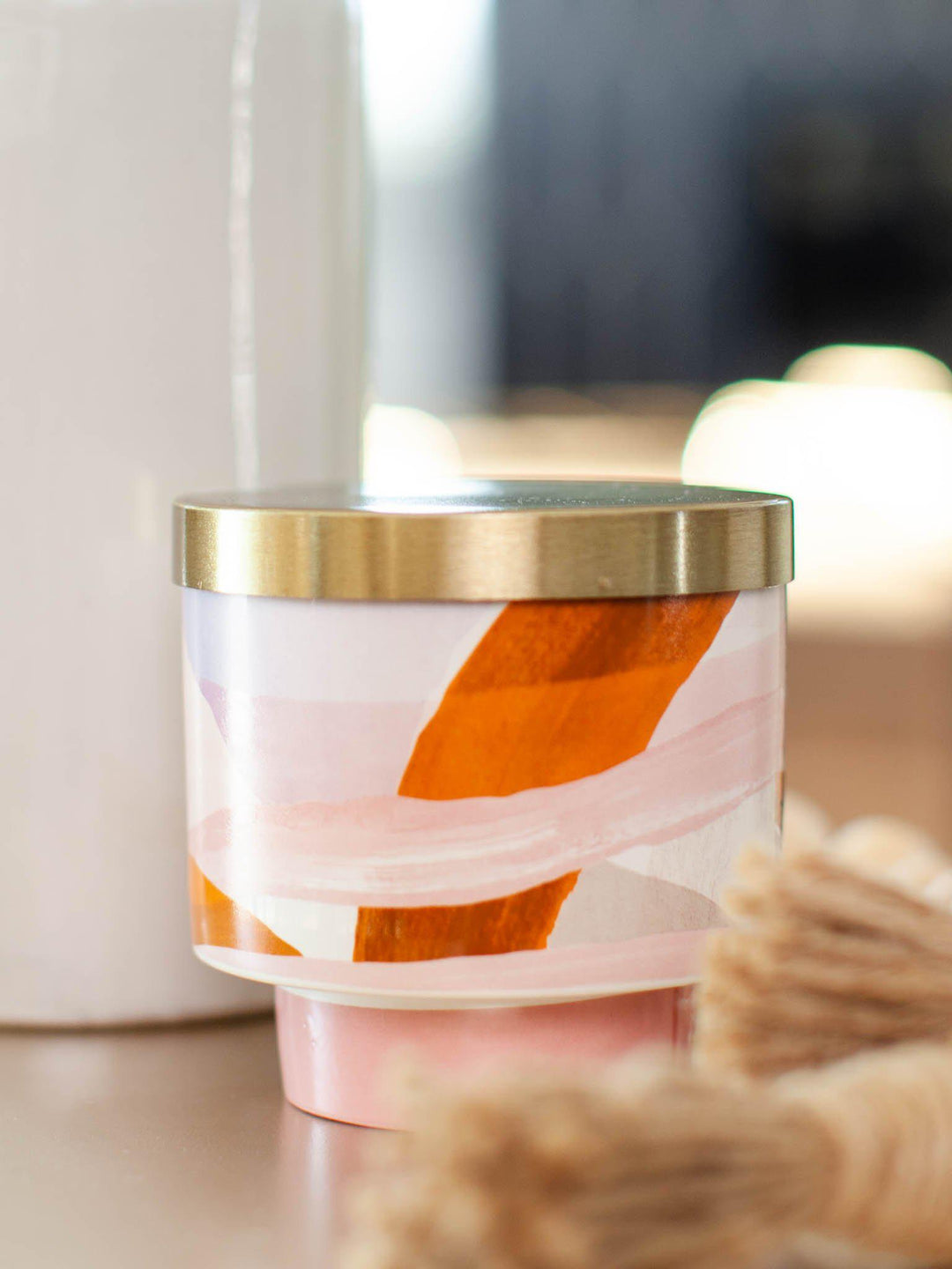 Illume-Illume Coconut Milk Mango 11 Oz Lidded Ceramic Candle - Leela and Lavender