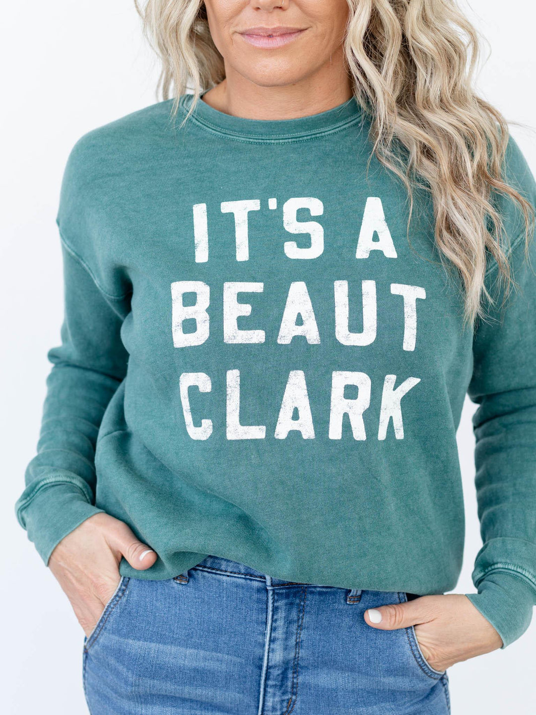 OAT Collective-Its A Beaut Clark Mineral Graphic Sweatshirt - Leela and Lavender
