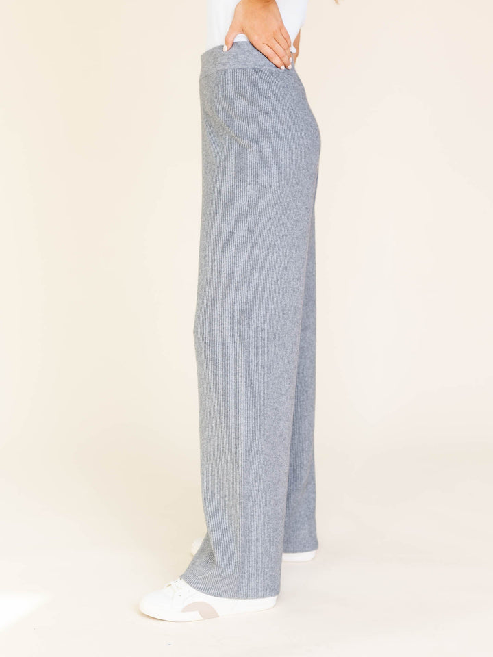 Pinch-Knit Sweater Pant - Leela and Lavender