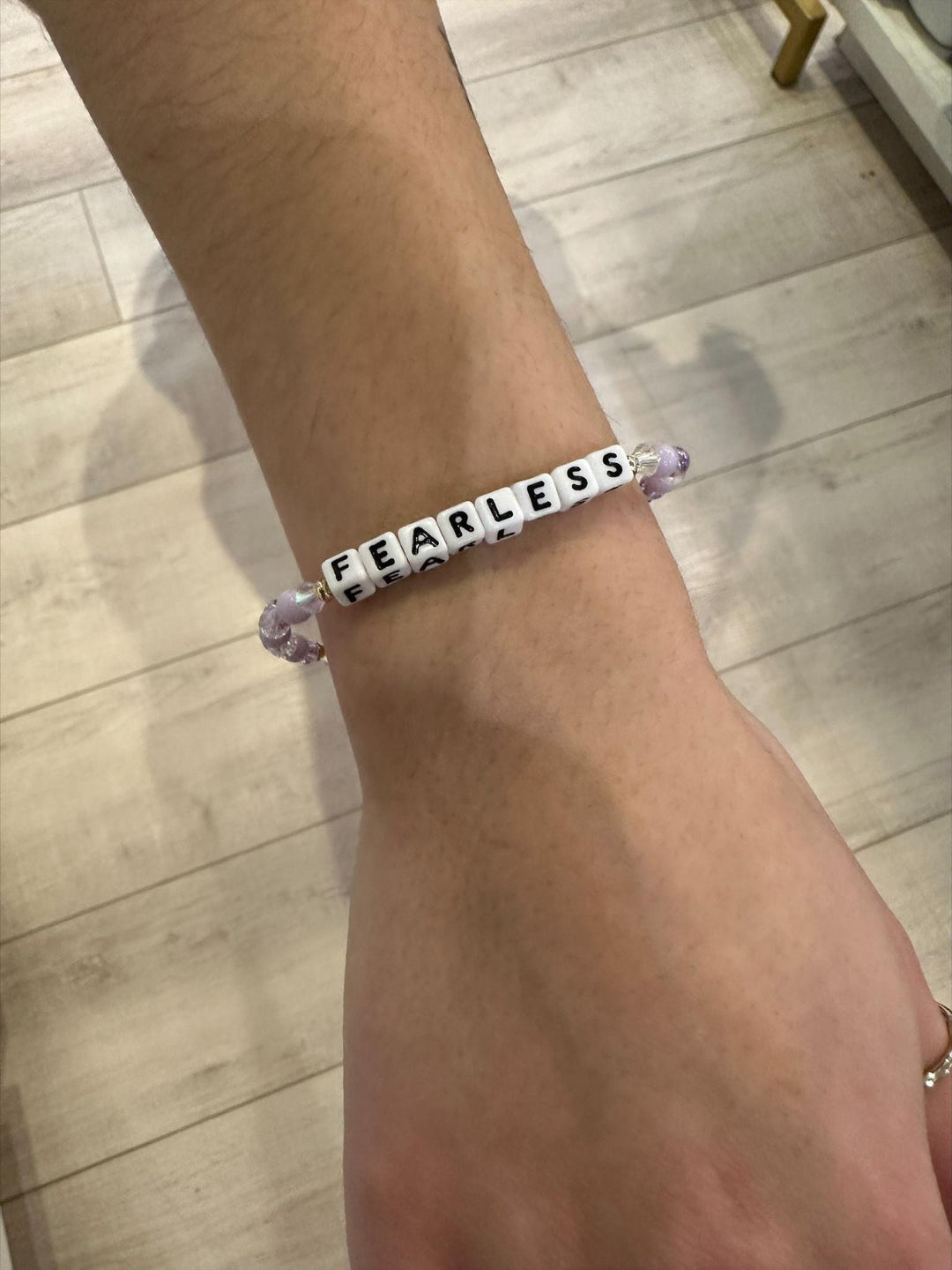 Little Words Project-Little Words Project Fearless Haze Bracelet - Leela and Lavender