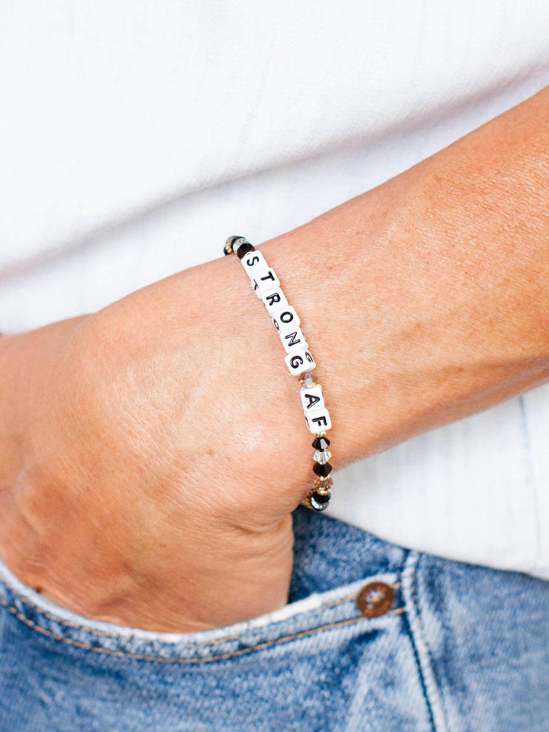 Little Words Project-Little Words Project Motivation Bracelet - Leela and Lavender