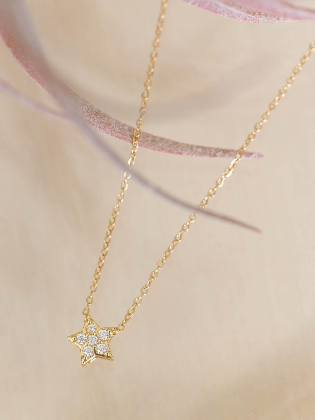 Ellison+Young-Mini Keepsake Star Necklace - Leela and Lavender