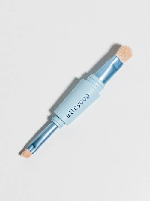 Alleyoop-Multi-Tasker 4-in-1 Makeup Brush - Leela and Lavender