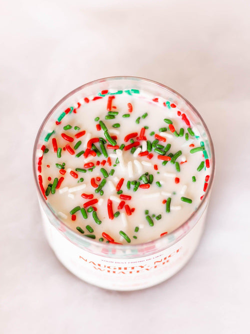 Candier-Naughty Nice Whatever Candle - Leela and Lavender