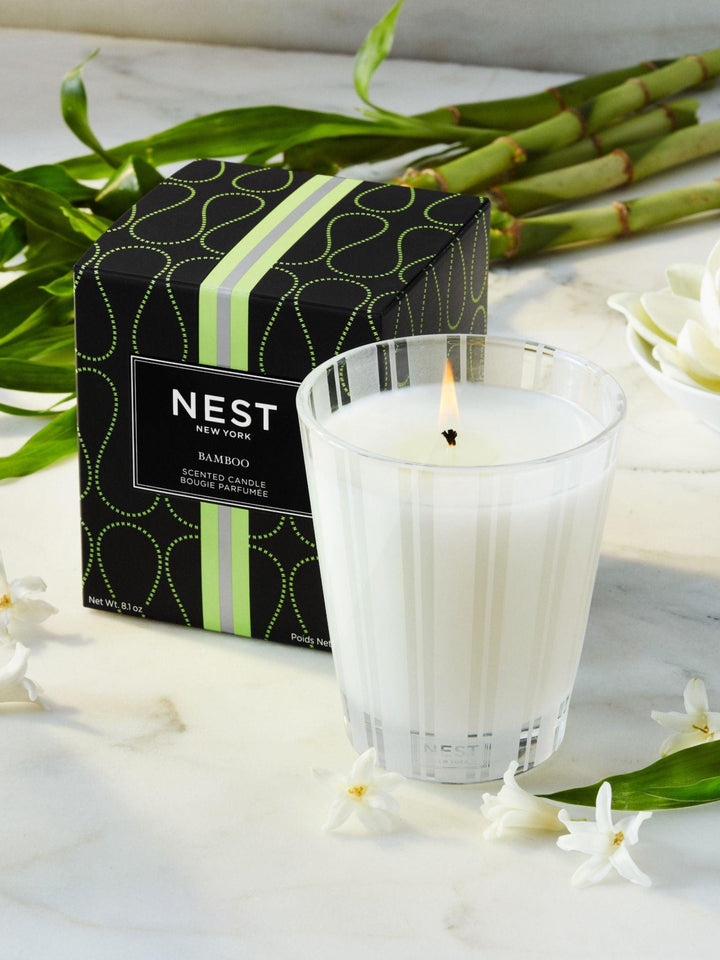 NEST-NEST Bamboo 8.1oz Classic Candle - Leela and Lavender