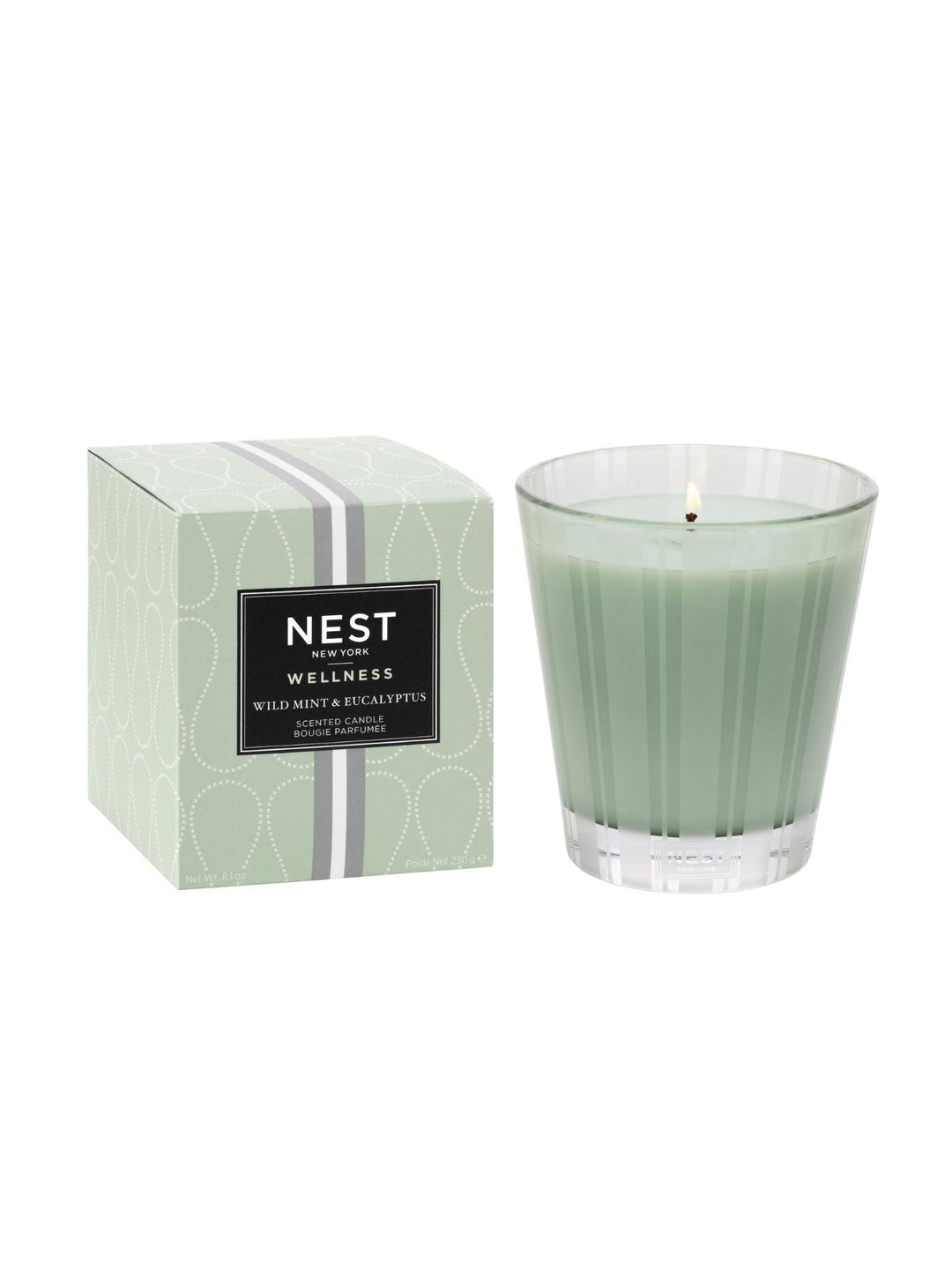 NEST-NEST Wild Mint & Eucalyptus Classic 8.1oz Candle - Leela and Lavender