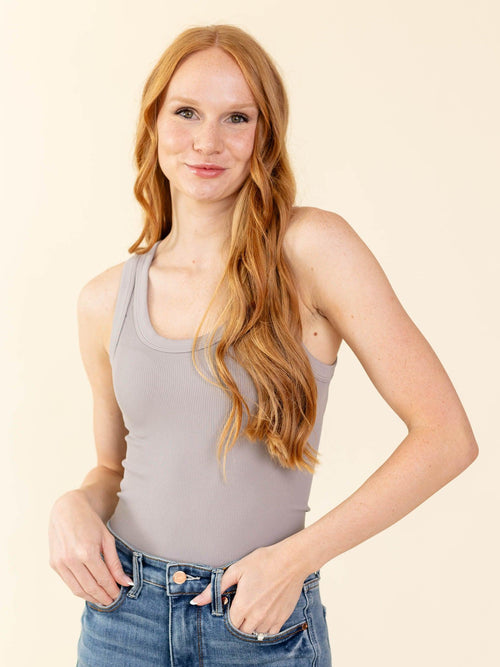 NIKIBIKI-NIKIBIKI Reversible Ribbed Tank Top - Leela and Lavender