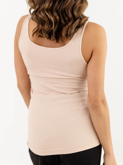 NIKIBIKI-NIKIBIKI Signature Wide Strap Jersey Tank Top - Leela and Lavender