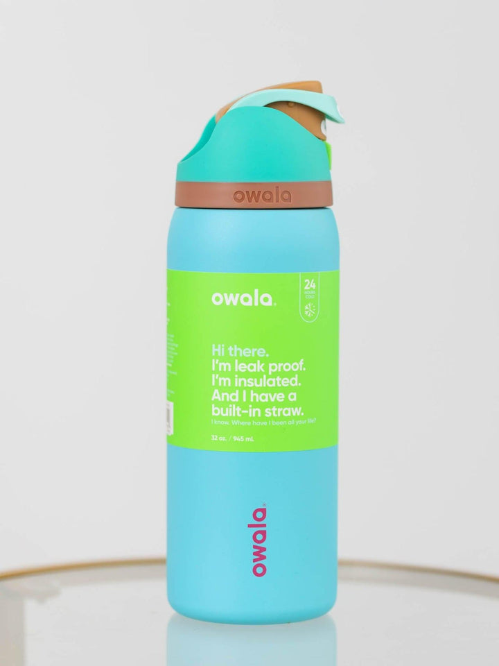 Owala-Owala 32oz Stainless Steel FreeSip - Leela and Lavender