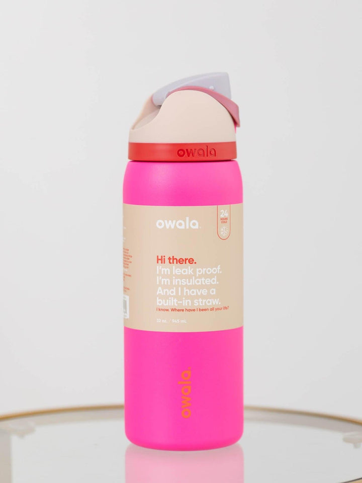 Owala-Owala 32oz Stainless Steel FreeSip - Leela and Lavender