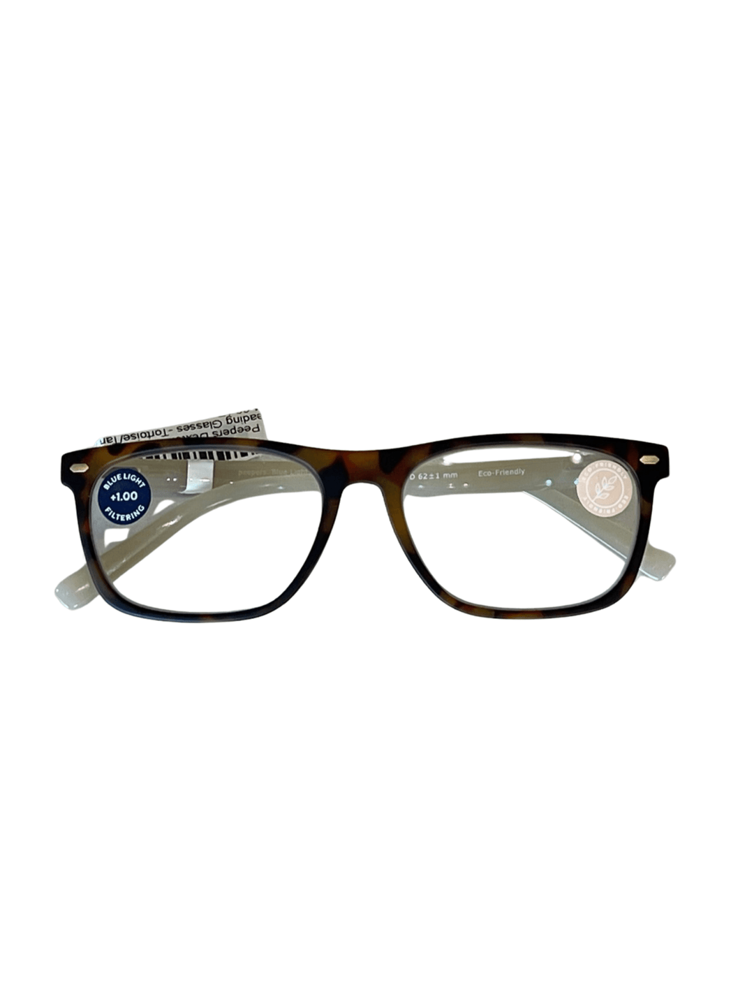 Peepers Dexter Blue Light Reading Glasses -Tortoise/TanReaders/Glasses
