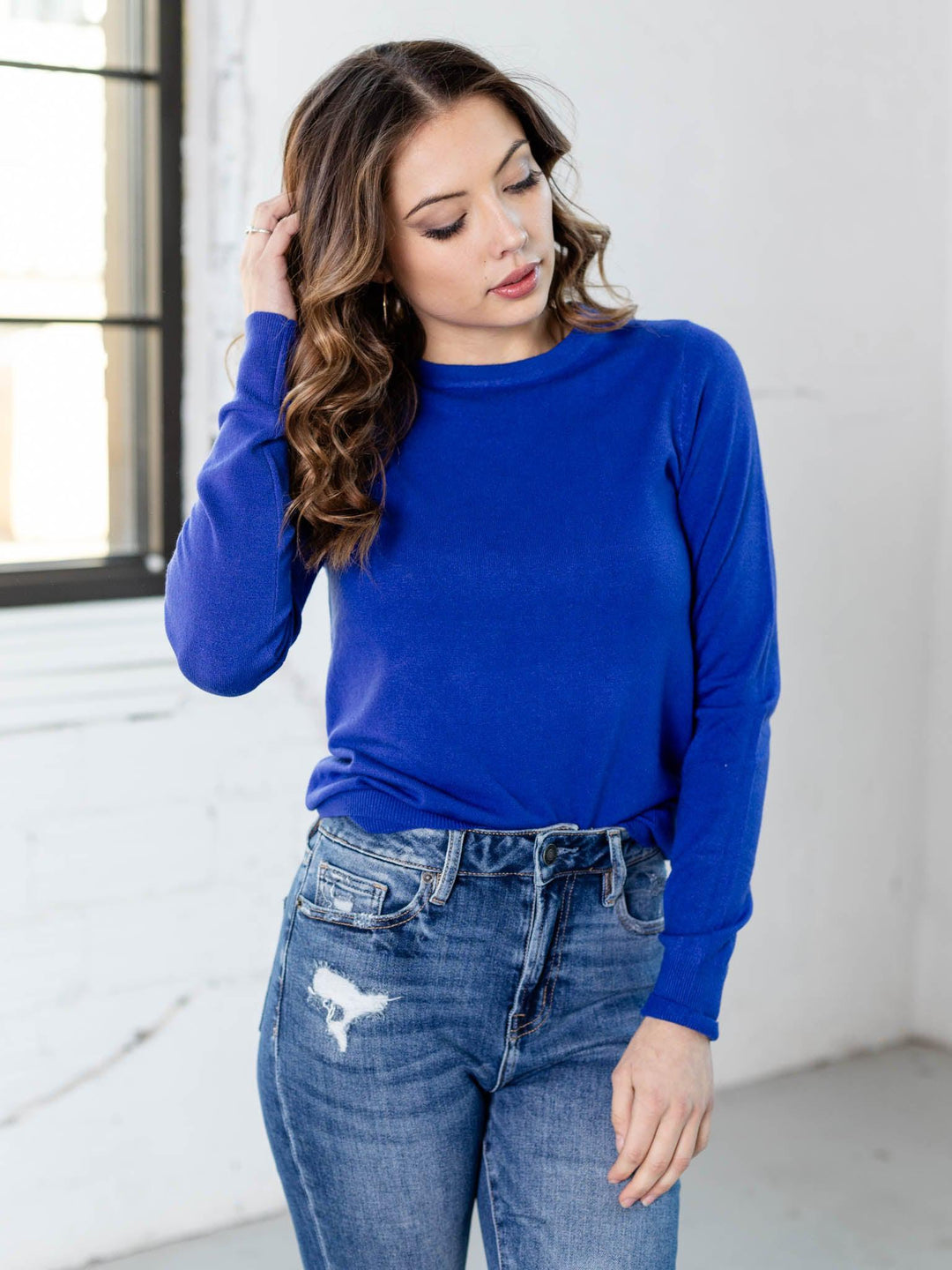 Be Cool-The Classic Sweater - Leela and Lavender