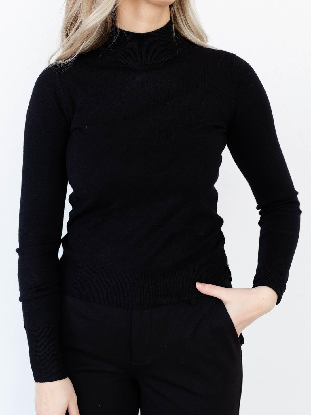 Be Cool-The Jill Mockneck Sweater - Leela and Lavender