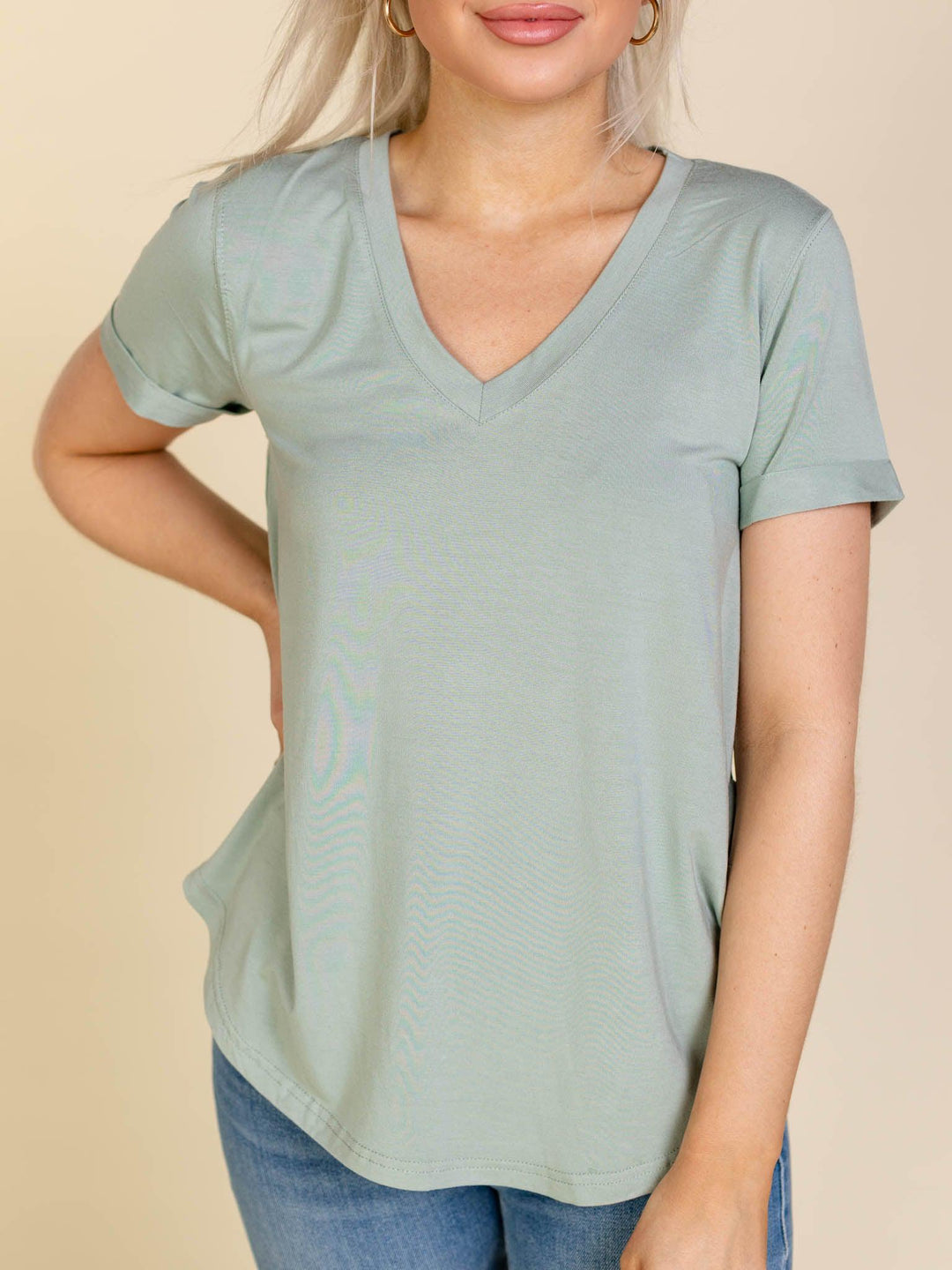 Thread and Supply-Thread and Supply Classic Junie Tee - Leela and Lavender