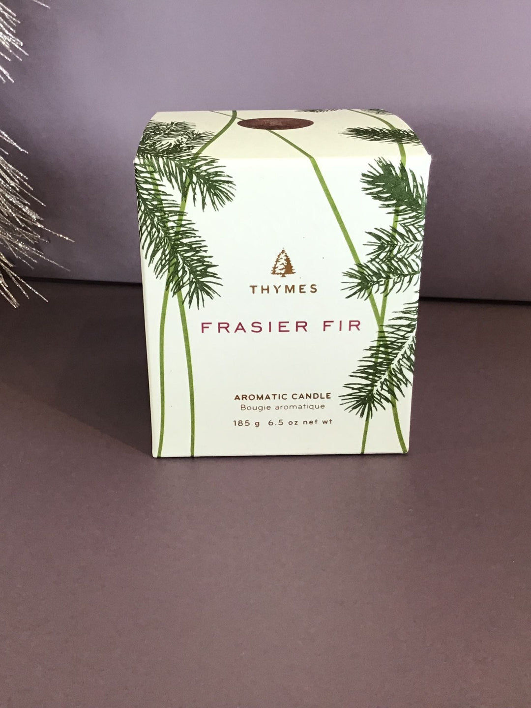 Thymes-Thymes Frasier Fir Poured Candle - Leela and Lavender
