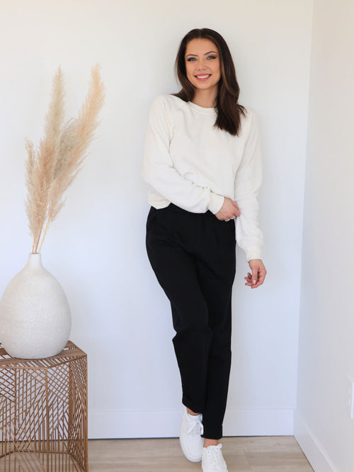 Varley-VARLEY The Rolled Cuff Pant 25 - Leela and Lavender