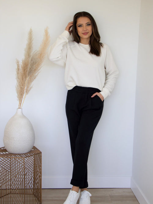 Varley-VARLEY The Rolled Cuff Pant 25 - Leela and Lavender