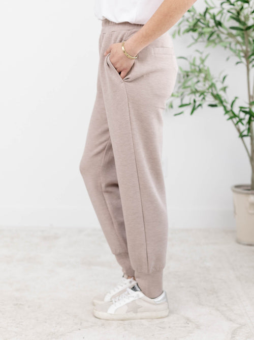 Varley-Varley The Slim Cuff Pant 27.5 - Leela and Lavender