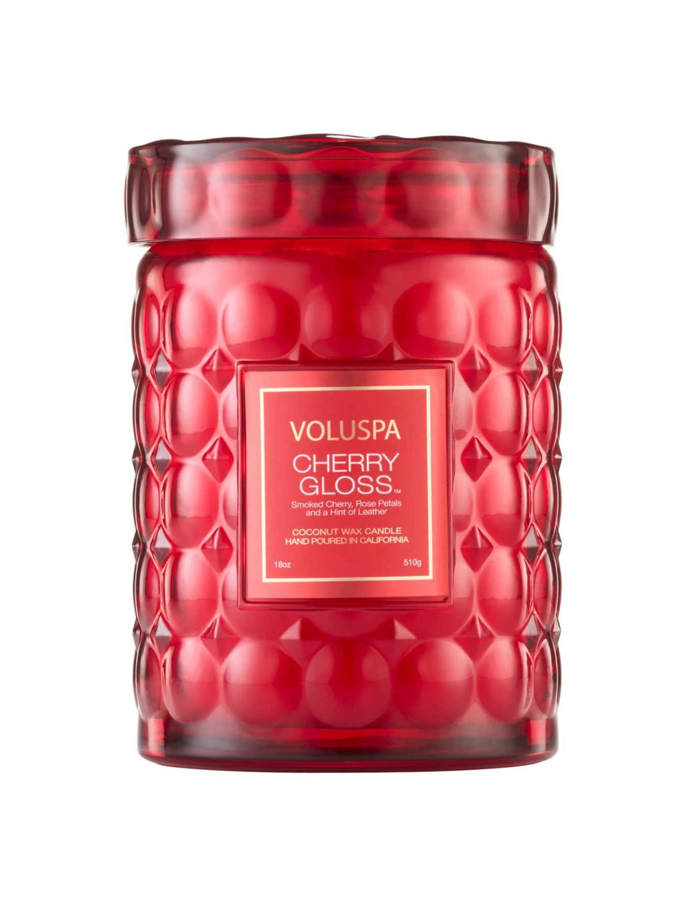 Voluspa-Voluspa Cherry Gloss 18oz Large Jar - Leela and Lavender