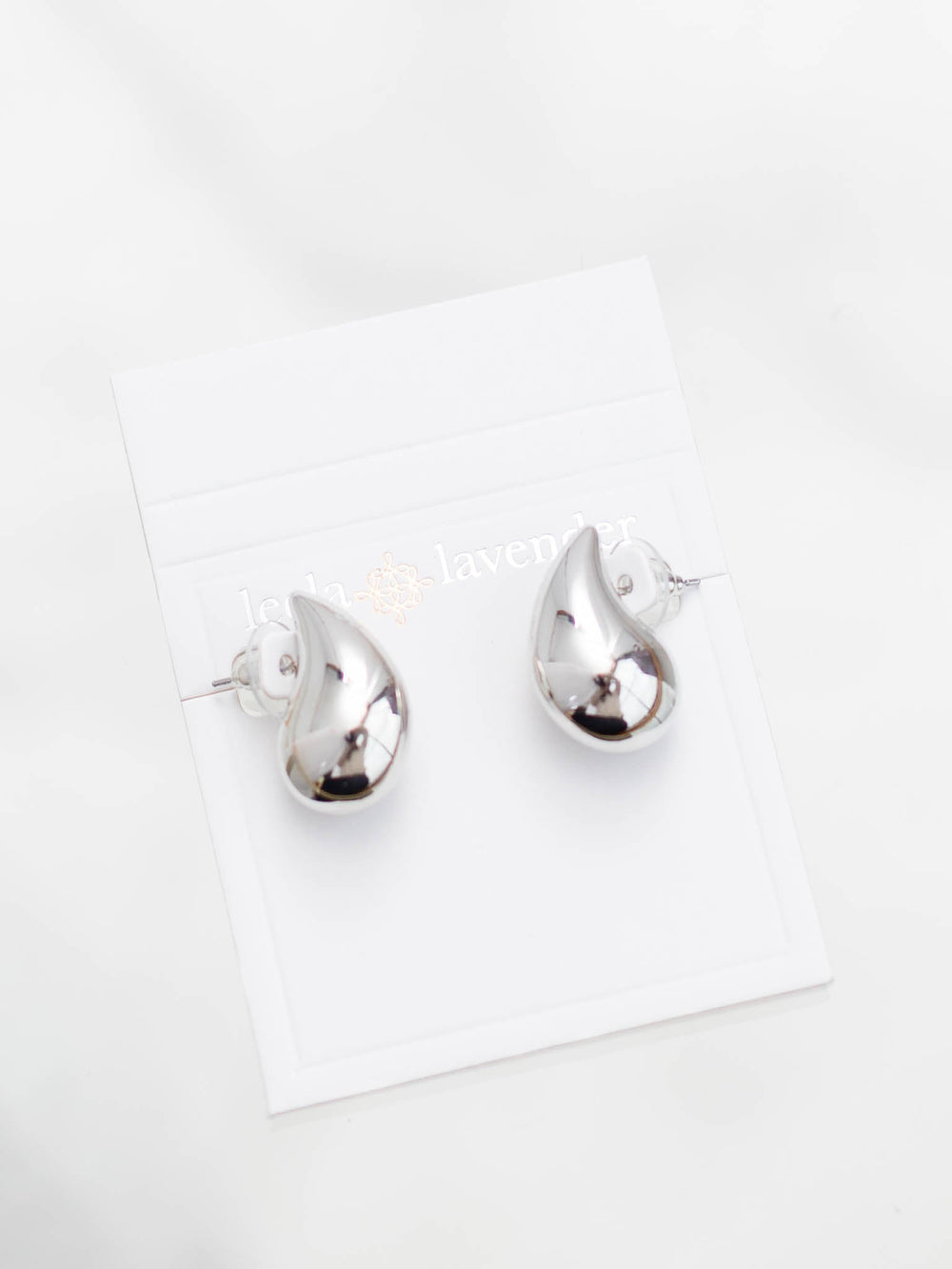 New Prospects-Water Drop Post Earring - Leela and Lavender