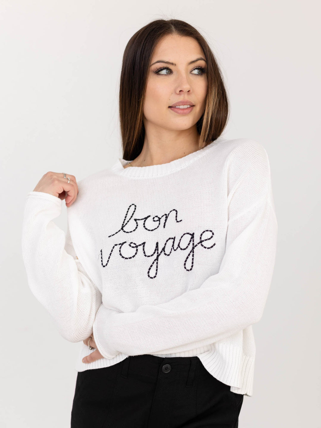 Z Supply Sienna Bon Voyage SweaterSweaters